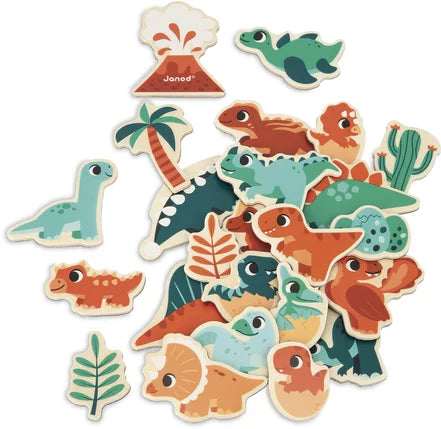 Janod Puiset Magneetit Dinosaurukset
