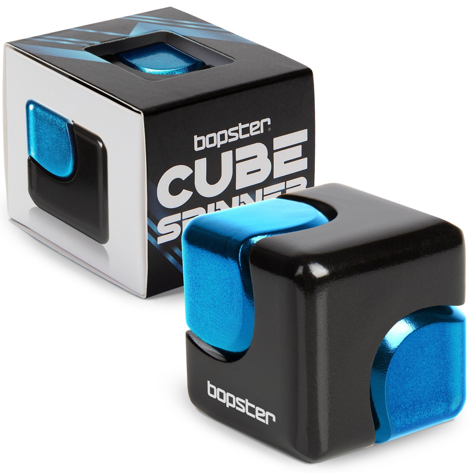 Bopster Cube Spinner - Sininen/Musta