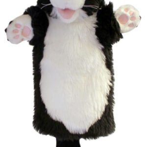 The Puppet Company Käsinukke Mustavalkoinen Kissa