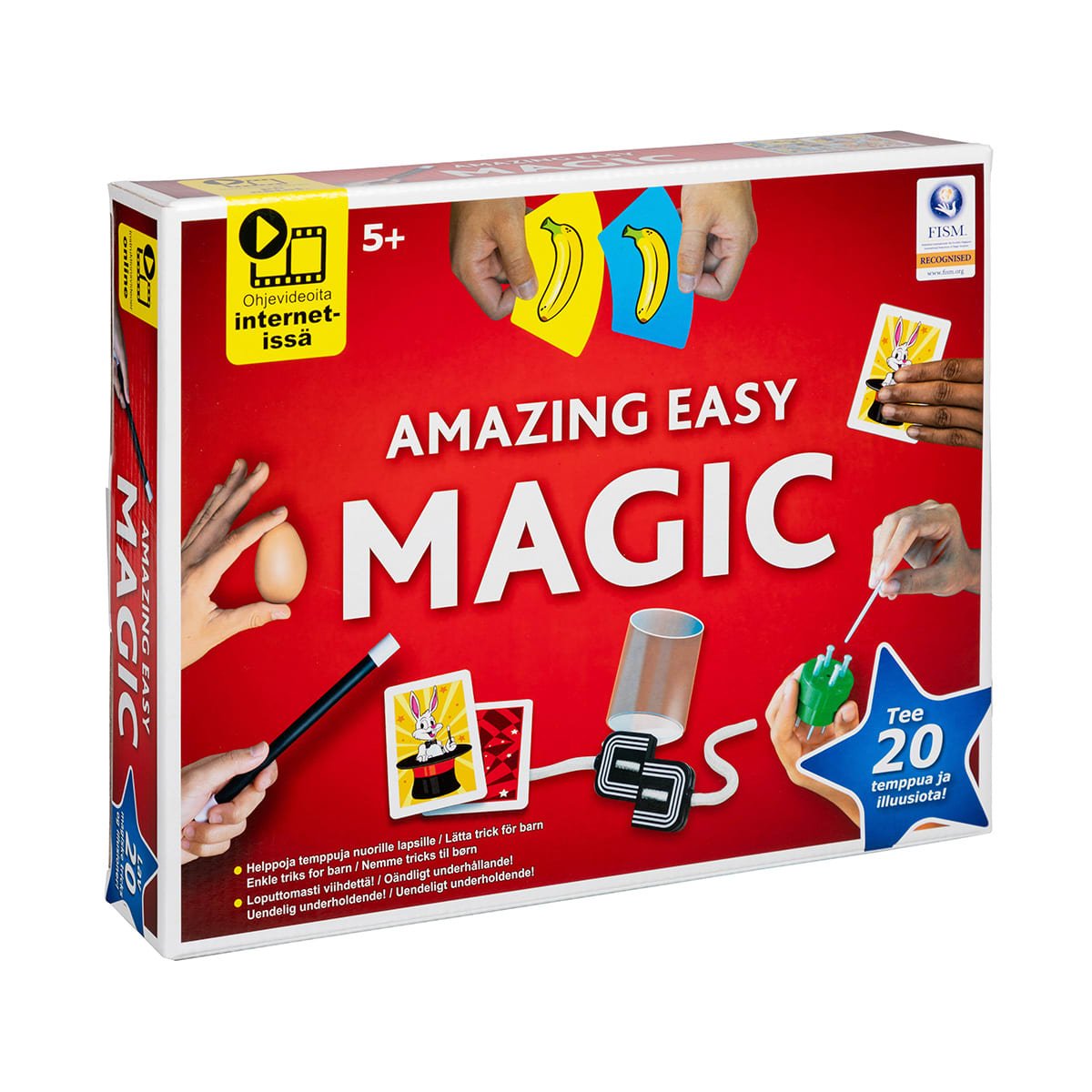 Amazing Easy Magic Taikurisetti 20 Temppua