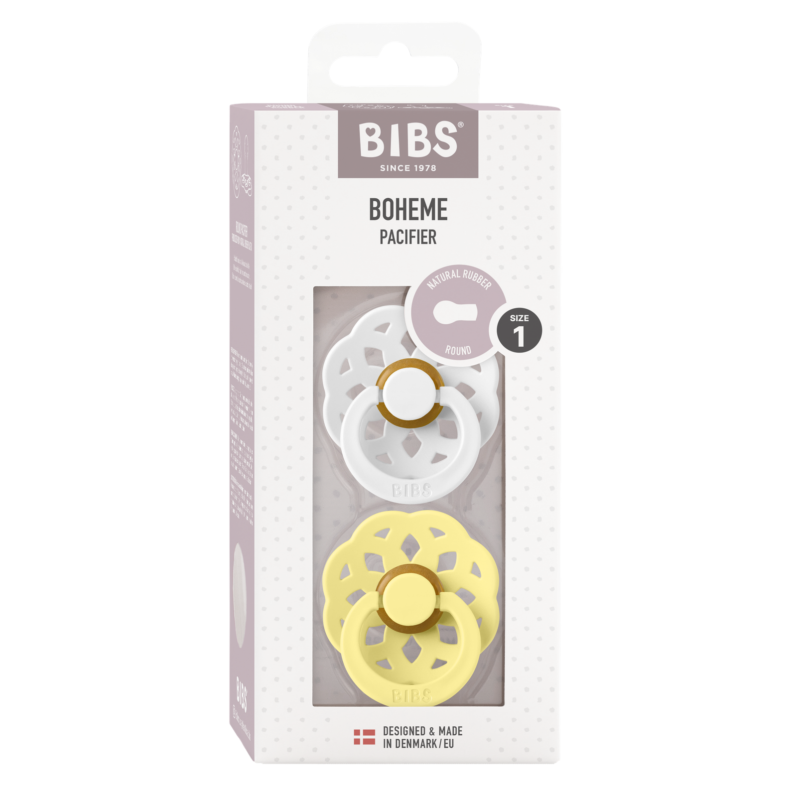 BIBS Boheme Tutti 2kpl Koko 1 White/Sunshine