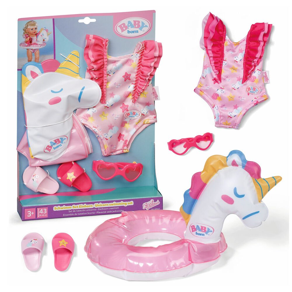 Baby Born Uimapuku/Uimasetti Yksisarviset