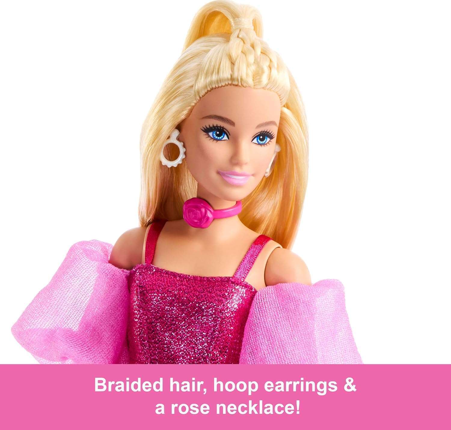 Barbie Deluxe Style Nukke Pinkki Toppi