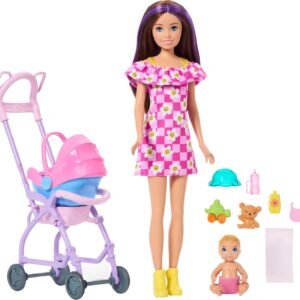 Barbie Skipper Babysitter Lastenvahti Barbie Leikkisetti