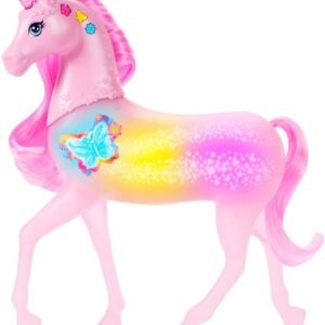 Barbie Sparkle Lights Unicorn Yksisarvinen Valoilla