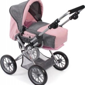 Bayer Chic Nukenvaunut Harmaa/Vaaleanpunainen