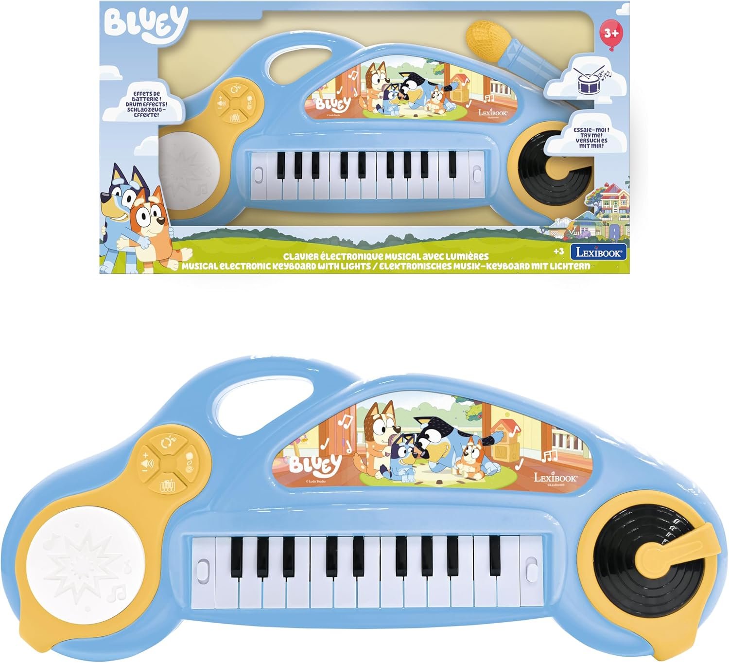 Bluey Elektroninen Kosketinsoitin Lasten Piano