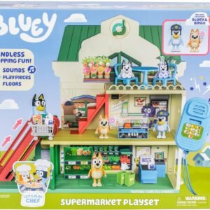 Bluey Ostoskeskus/Supermarket Leikkisetti
