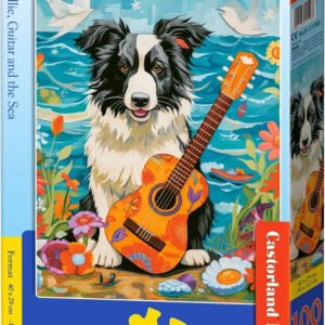 Castorland Palapeli 100 Palaa Collie, Guitar and The Sea