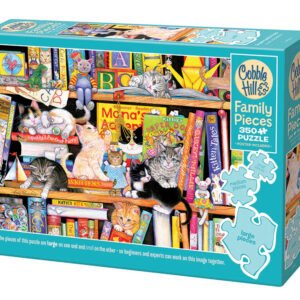 Cobble Hill 350 XXL Palan Palapeli Family Storytime Kittens