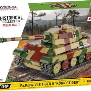 Cobi 2732 Pz.Kpfw. VI B Tiger II "Köningstiger" Koottava Panssarivaunu 500 Osaa