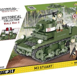 Cobi 3129 M3 Stuart 2 in 1 Koottava Panssarivaunu 1:35