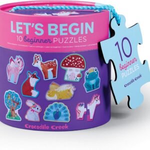 Crocodile Creek Ensipalapeli Let's Begin 10x 2 Palan Palapeli Satumetsä