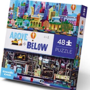 Crocodile Creek Palapeli 48 Palaa Above & Below Big City