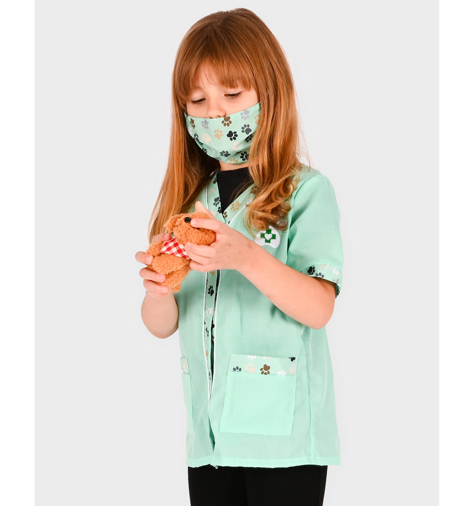 Den Goda Fen Eläinlääkärin Puku 110-116 cm (4-6v)