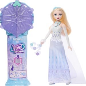 Disney Frozen Elsa Nukke Jewel Reveal Yllätysleikkisetti