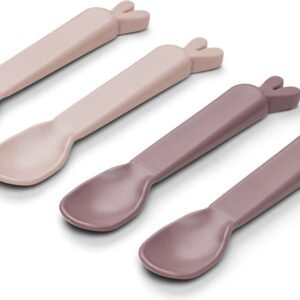 Done by Deer Easy-Grip Vauvan Lusikat 4 kpl Lila