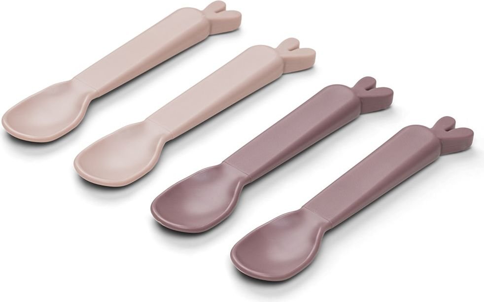 Done by Deer Easy-Grip Vauvan Lusikat 4 kpl Lila