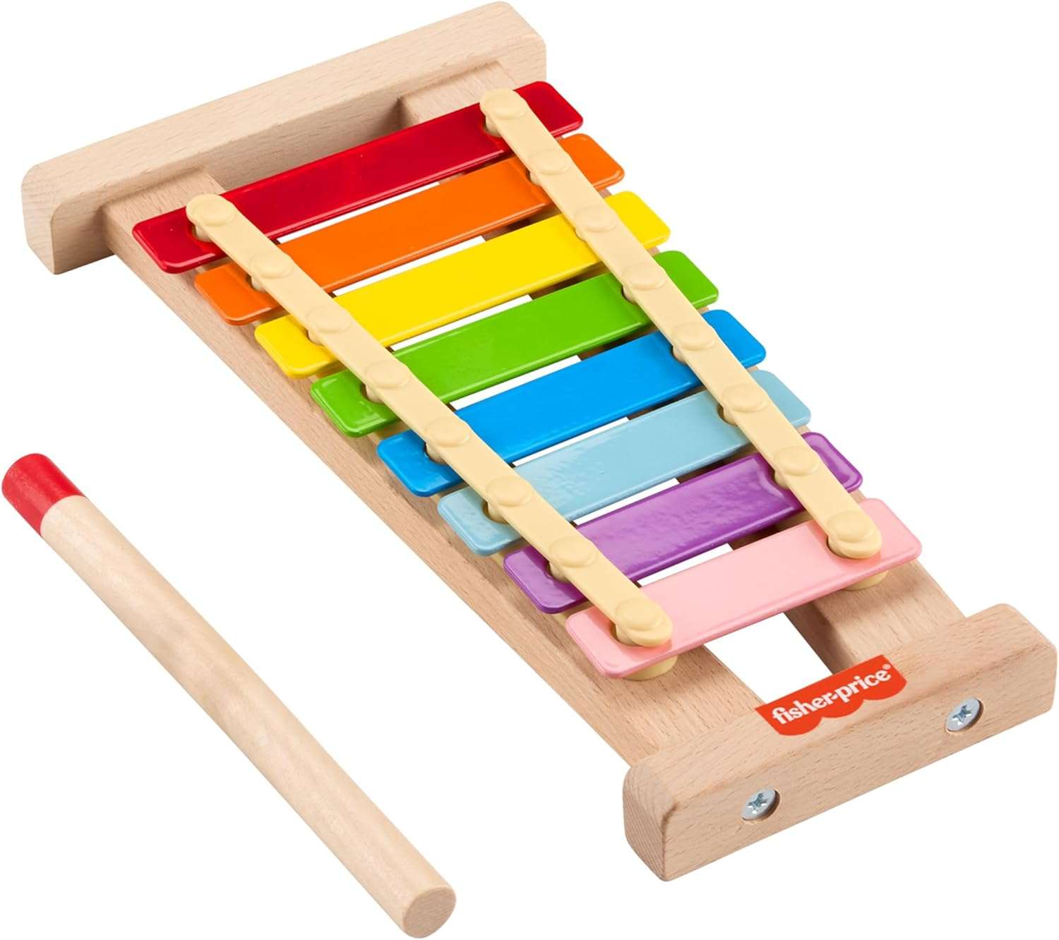 Fisher-Price Puinen Ksylofoni Metallisilla  Kielillä