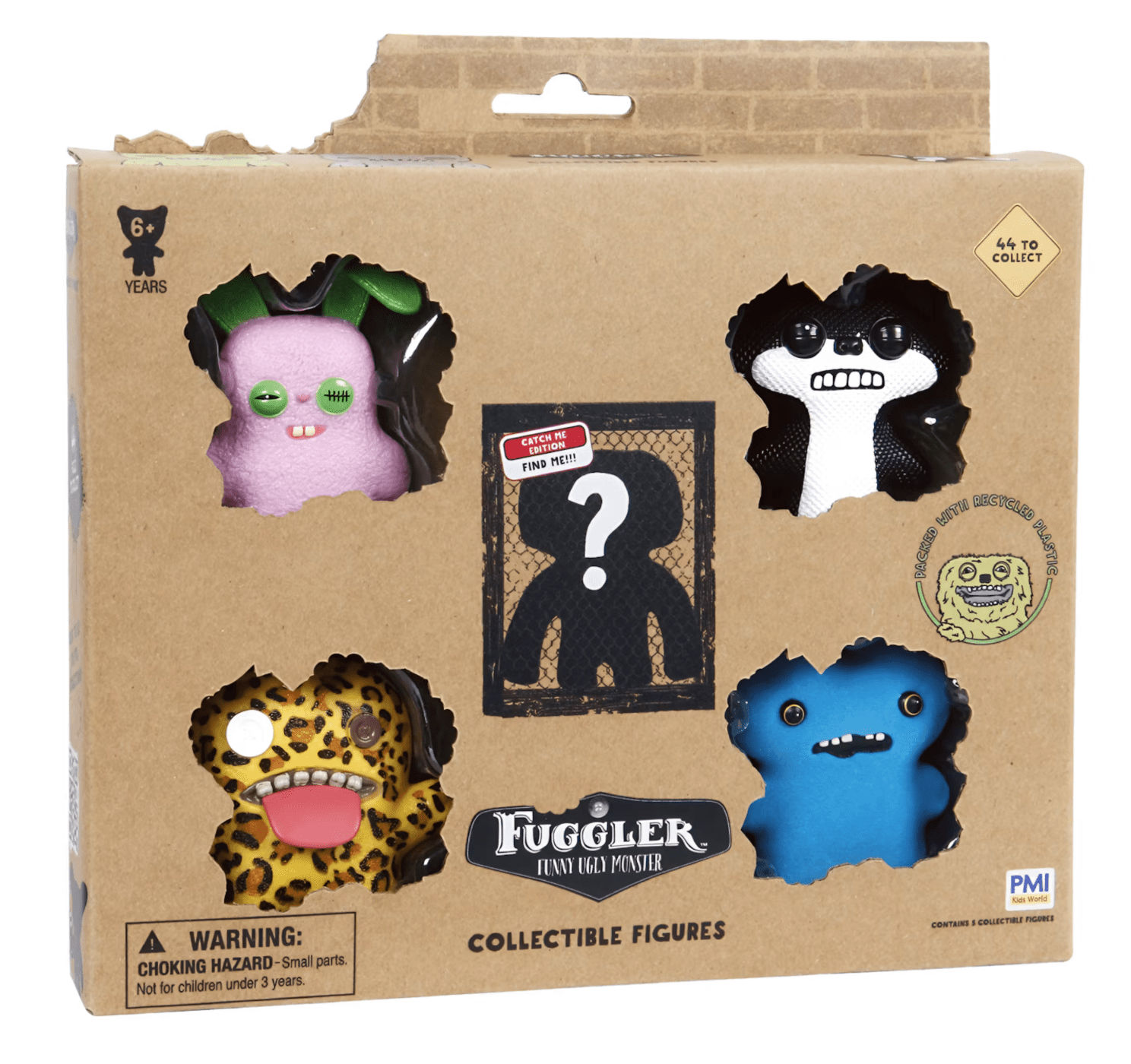 Fuggler Collectible Figures Deluxe 5-pack
