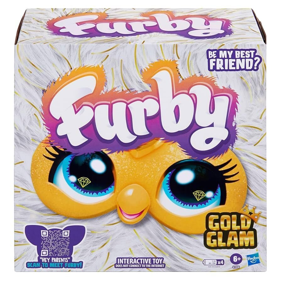 Furby Gold Glam Interaktiivinen Hahmo