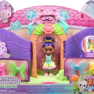 Gabby's Dollhouse Fairylandia Fairy Magic Reveal Gabby Leikkisetti