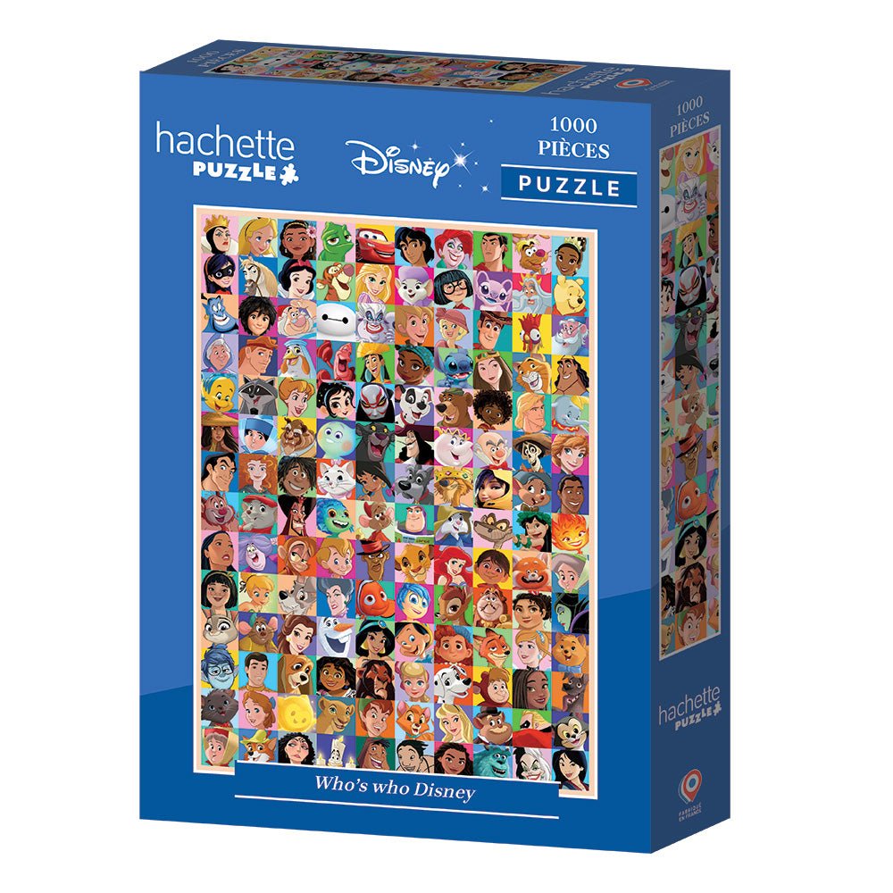 Hachette Puzzle 1000 Palan Palapeli Who's Who Disney