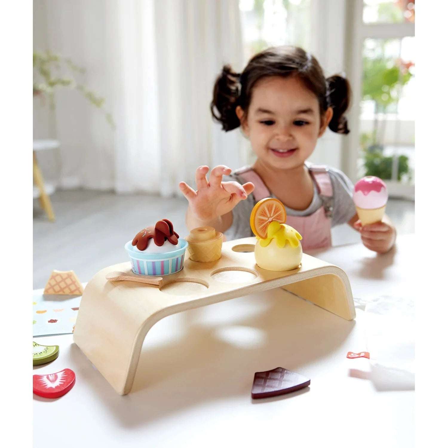 Hape Puiset Jäätelöt Leikkisetti