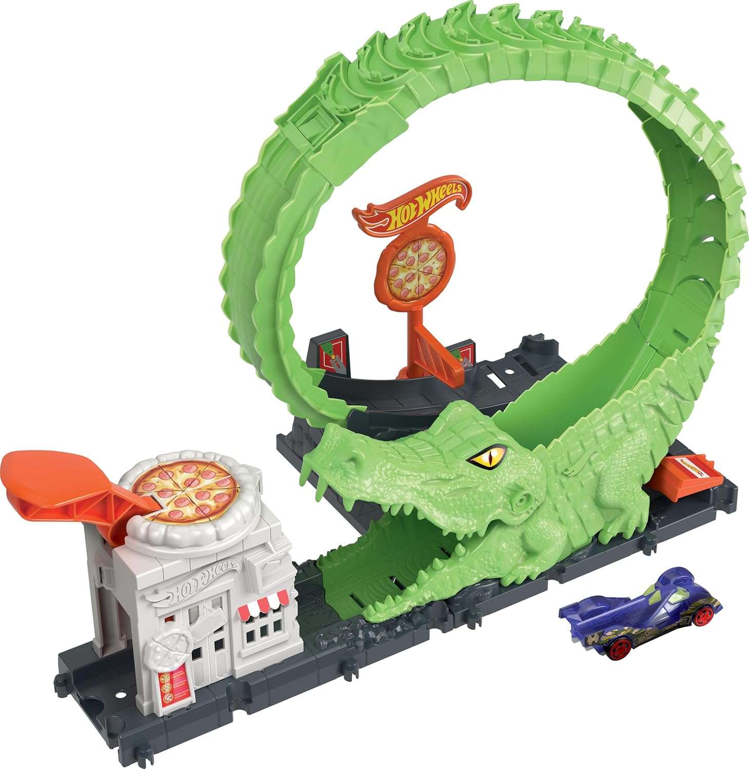 Hot Wheels Gator Loop Attack Leikkisetti