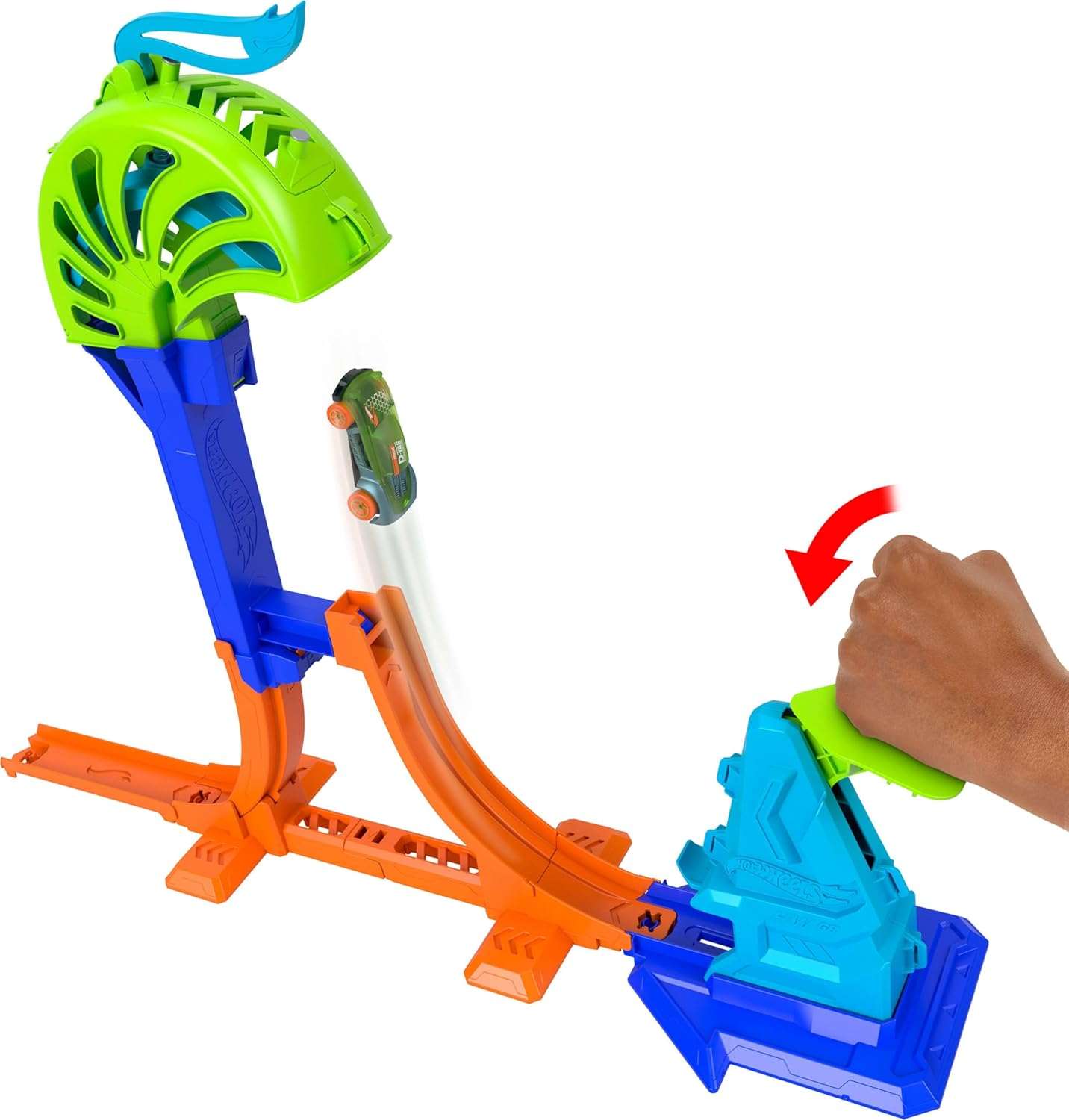 Hot Wheels Stunt Tracks Power Launch Champion Autoratasetti