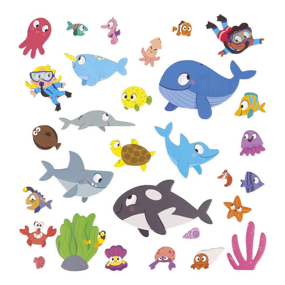 Janod Magneettileikki/Magneettikirja Sukellus