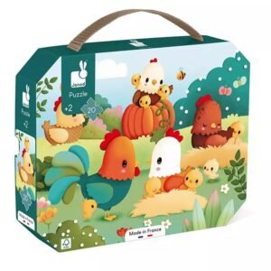 Janod Tervetuloa Maatilalle Palapelisalkku 20 palaa