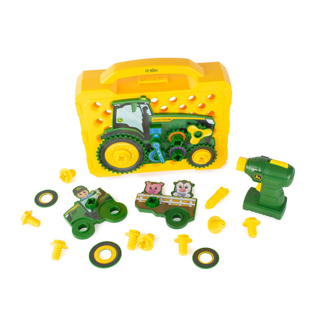 John Deere Build-A-Buddy Activity Board and Drill Aktiviteettilauta ja Pora