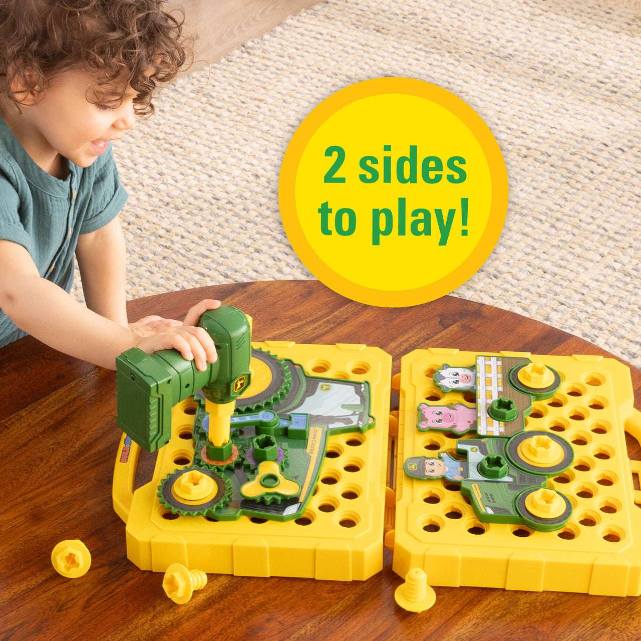 John Deere Build-A-Buddy Activity Board and Drill Aktiviteettilauta ja Pora