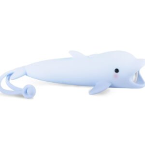 LED Ladattava Lasten Taskulamppu Delfiini Silikoninen