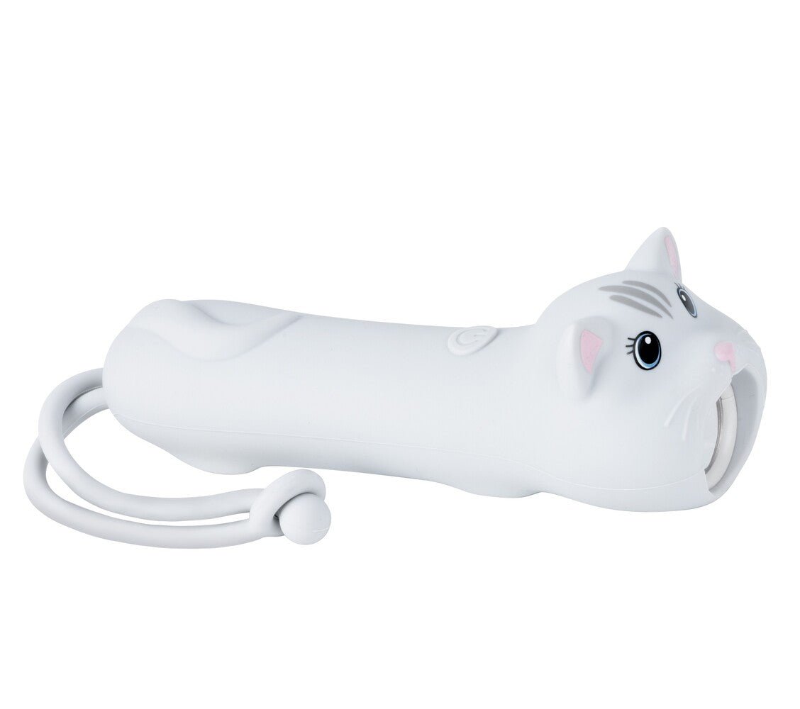 LED Ladattava Lasten Taskulamppu Kissa Silikoninen