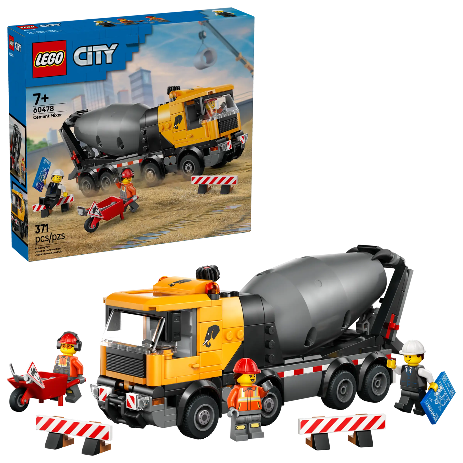 LEGO City 60478 Betoniauto