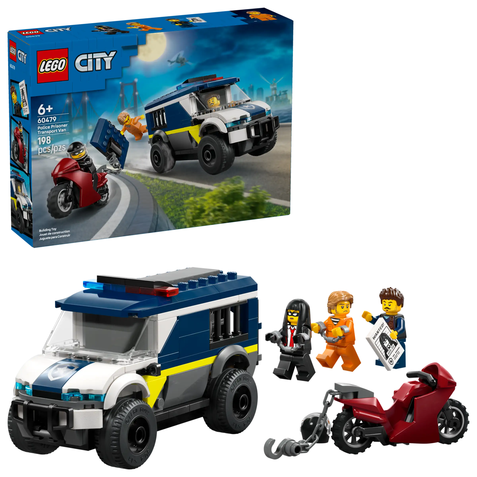 LEGO City 60479 Poliisin Vankienkuljetusauto