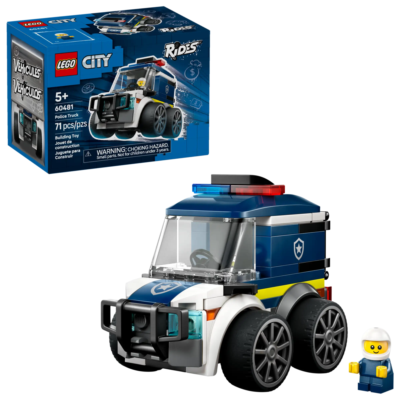 LEGO City 60481 Menopelit – Poliisiauto