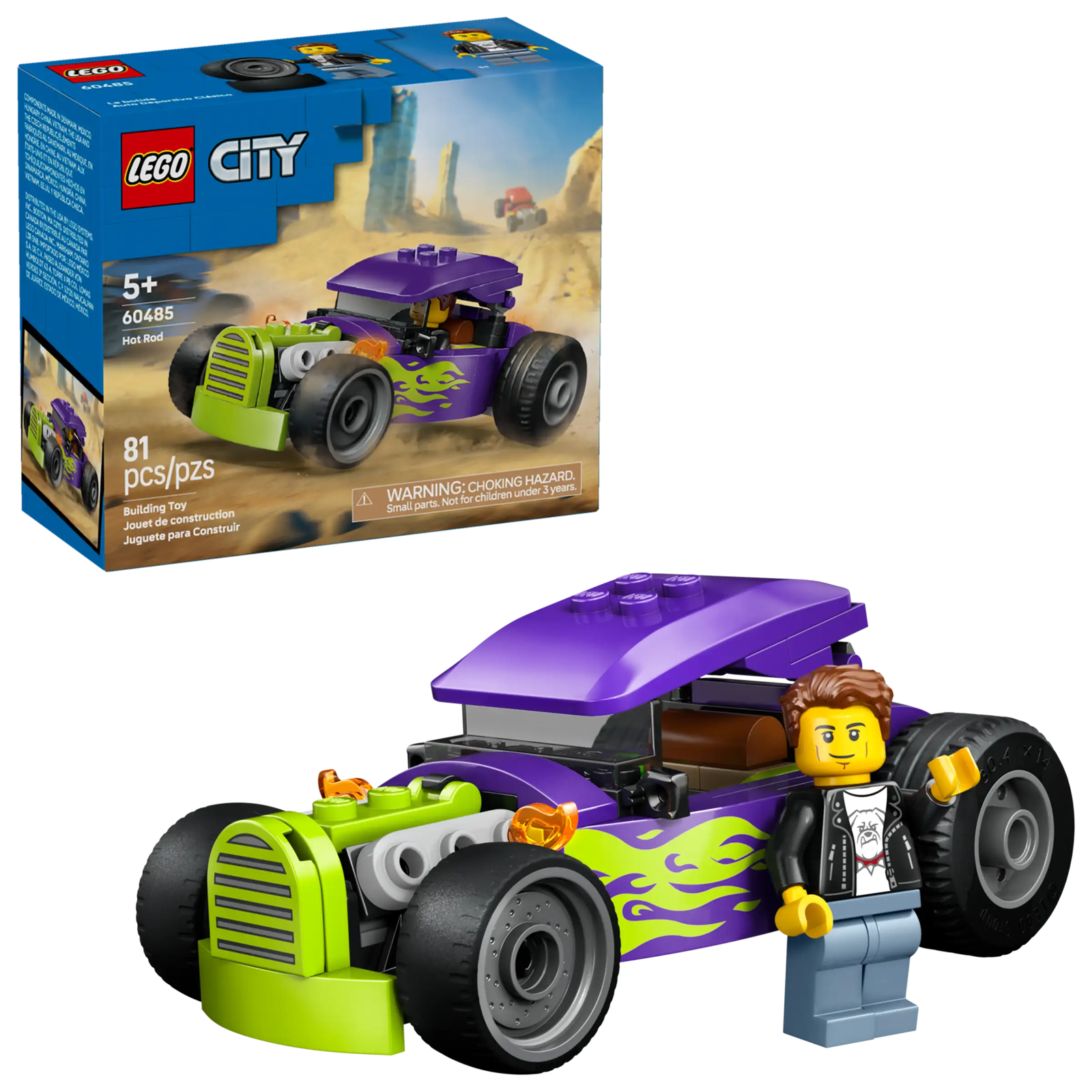 LEGO City 60485 Hot Rod Auto