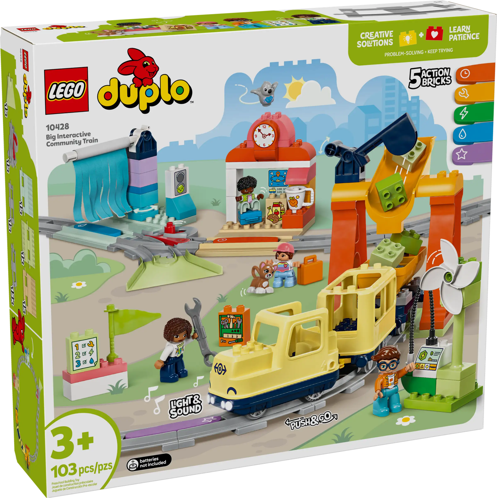 LEGO Duplo 10428 Iso Interaktiivinen Paikallisjuna