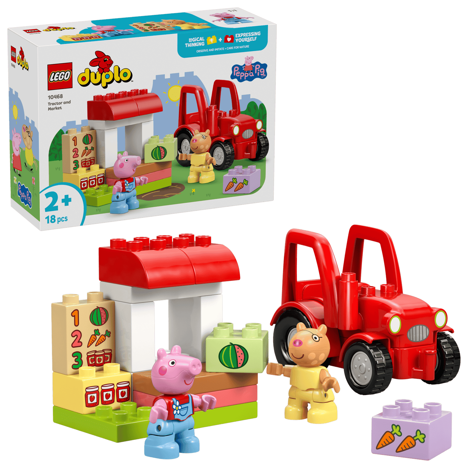 LEGO Duplo 10468 Pipsa Possu Traktori Ja Torikoju