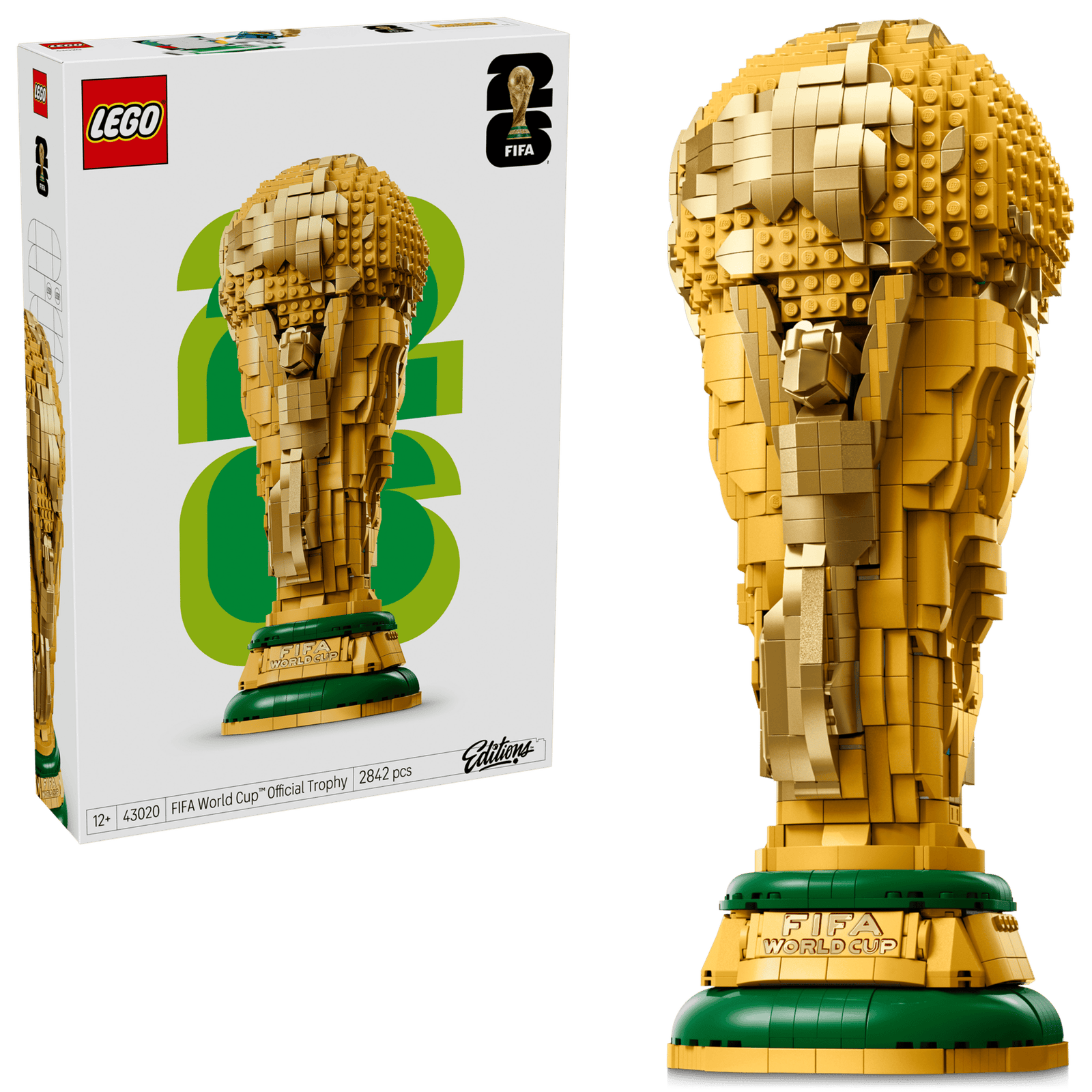 LEGO Editions 43020 FIFA World Cup™ ‑Turnauksen Virallinen Palkinto