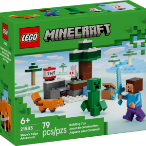 LEGO Minecraft 21583 Steven Seikkailu Taiga-metsässä