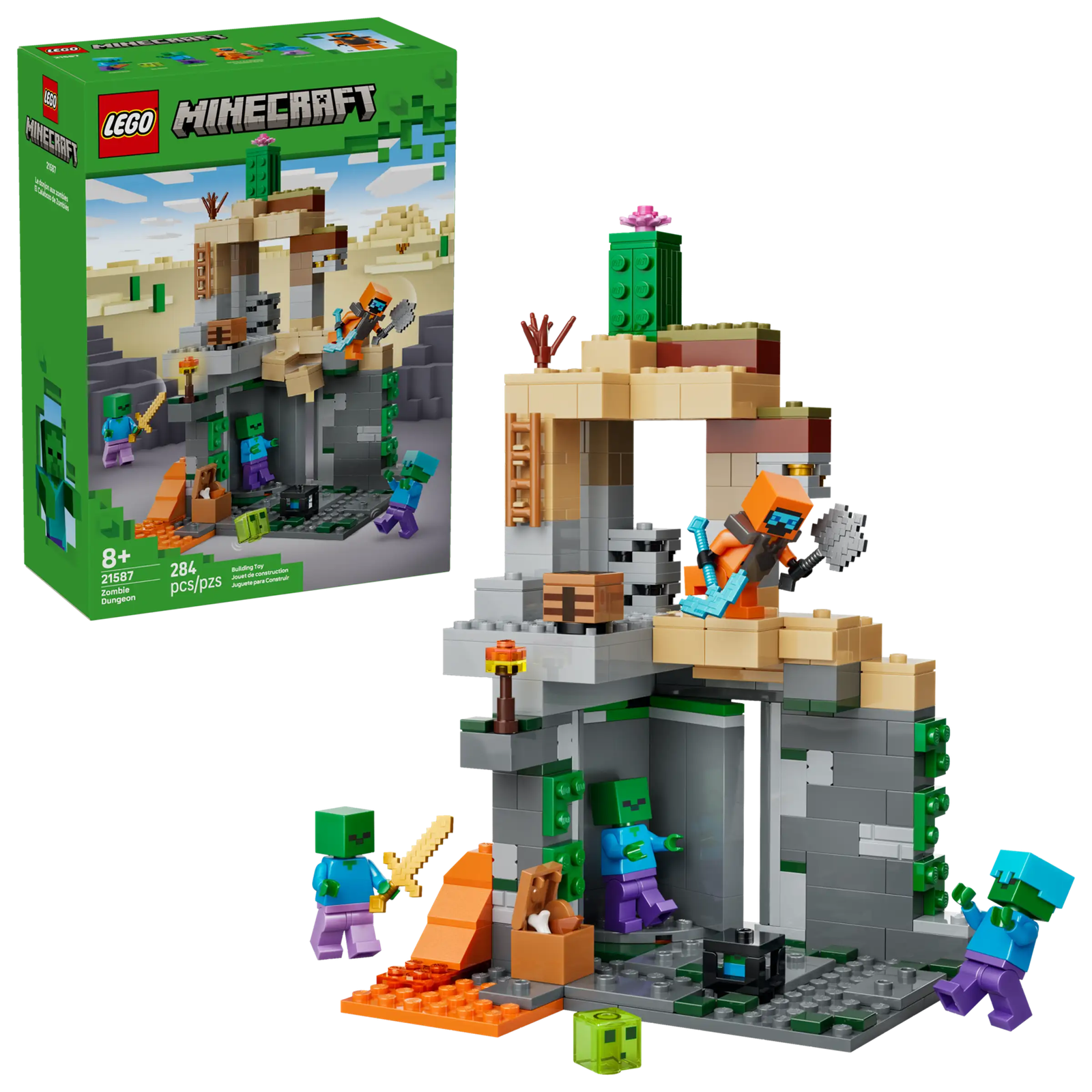 LEGO Minecraft 21587 Zombityrmä