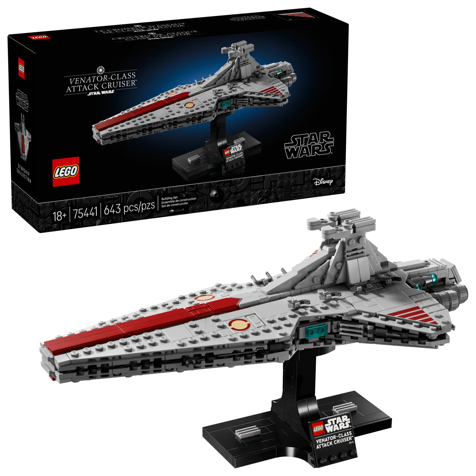 LEGO Star Wars 75441 Venator-luokan Hyökkäysristeilijä