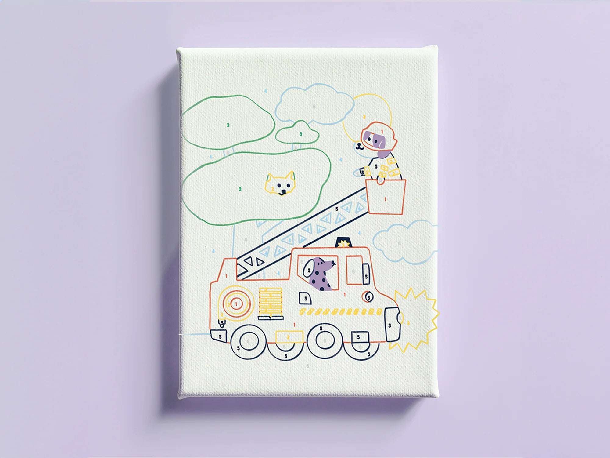 La Petite Épicerie Paint By Numbers/Numeromaalaus Paloauto