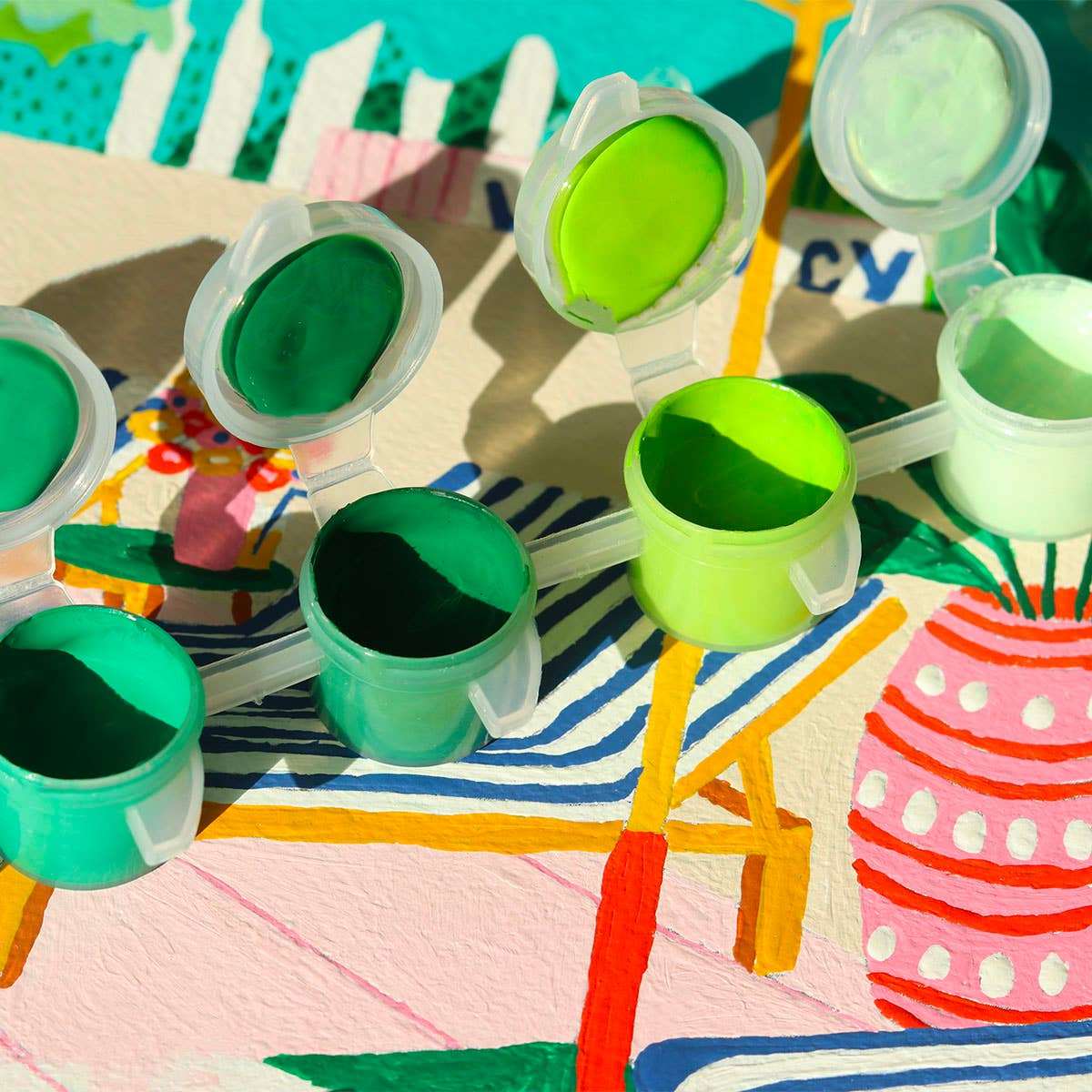 La Petite Épicerie Paint By Numbers/Numeromaalaus The Motel Pool