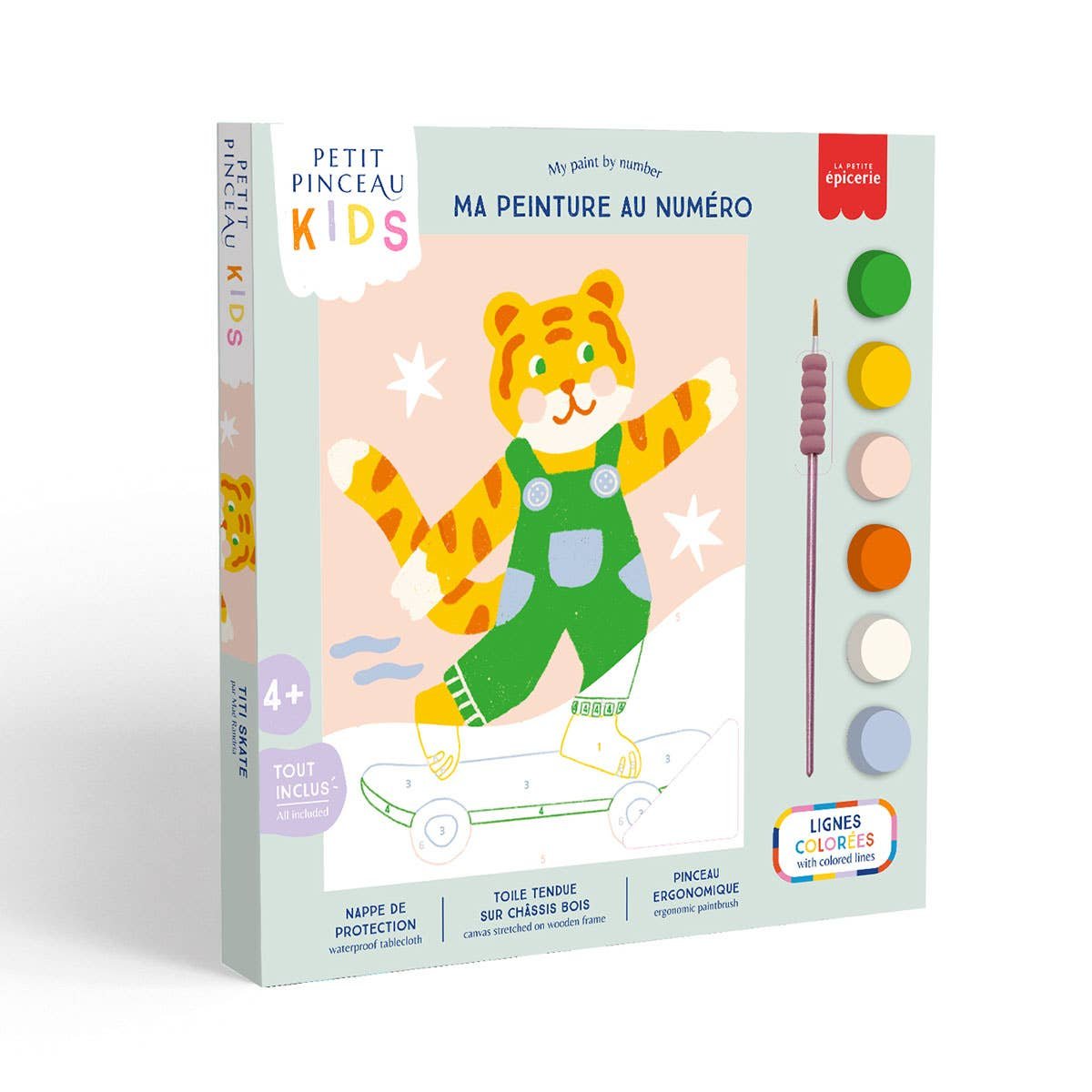 La Petite Épicerie Paint By Numbers/Numeromaalaus Tiikeri