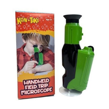 Lasten Kenttämikroskooppi/Taskumikroskooppi 20x-40x Zoom LED